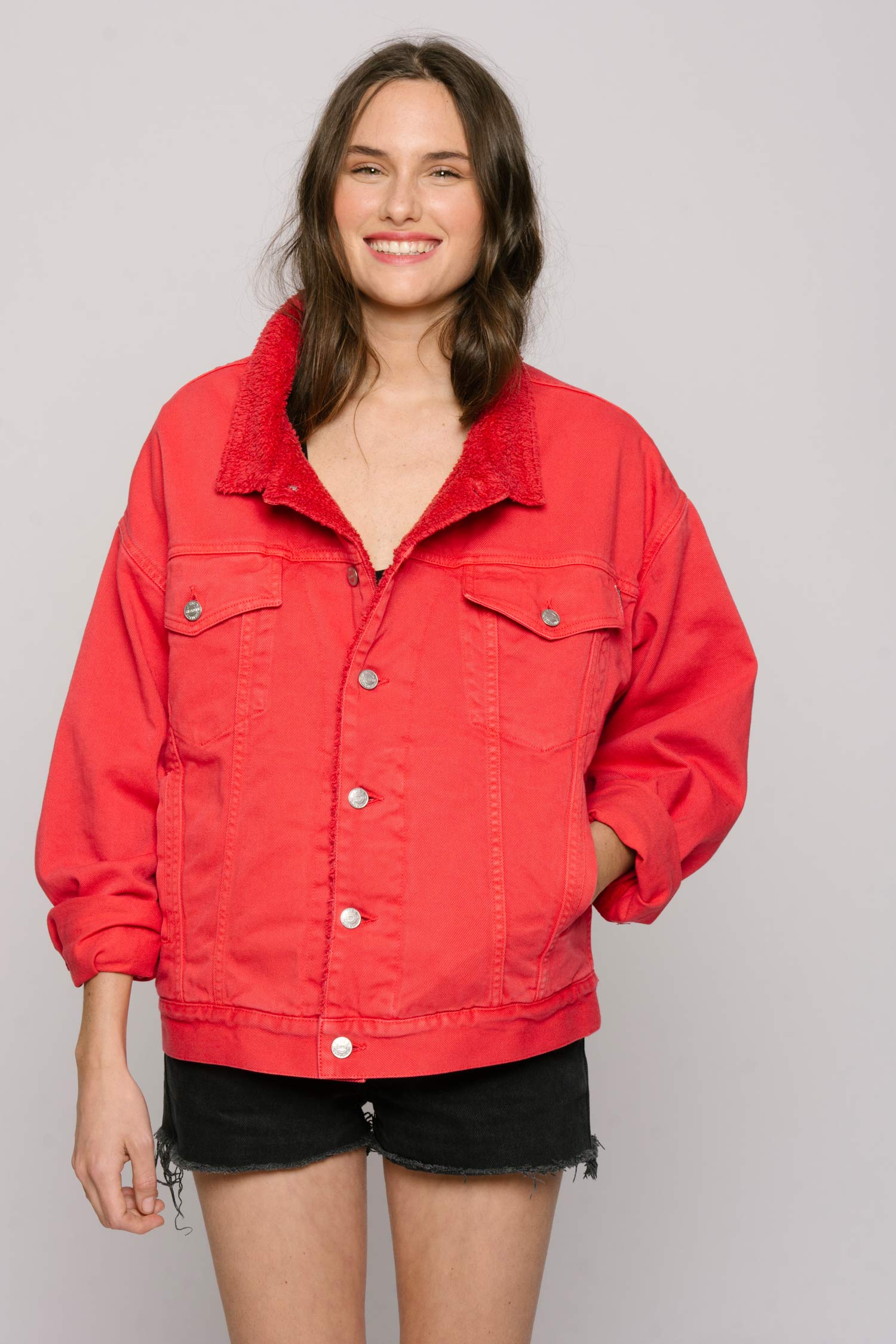 The Shearline Jacket Woman The Red Ink
